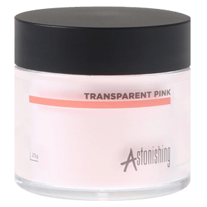 Acryl Pulver Transparent Pink 25g