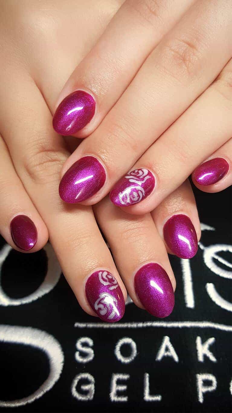 Refill Acryl & gelish on Top & kleiner Malerei