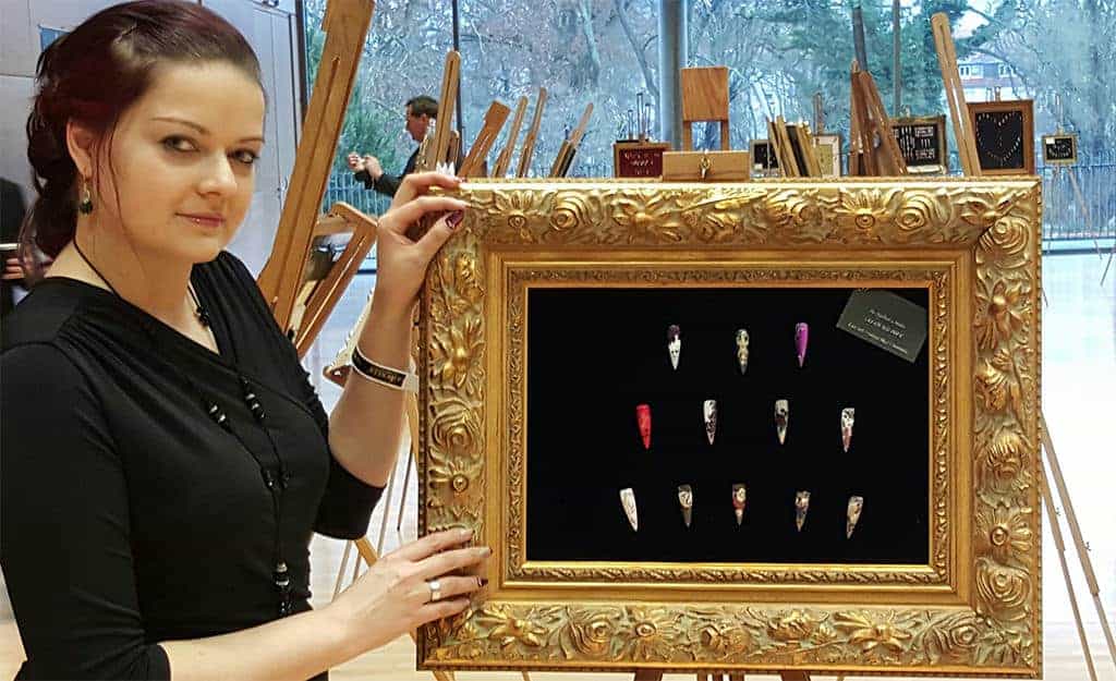 la belle Nail's bei der Glööckler Nailartvernisage