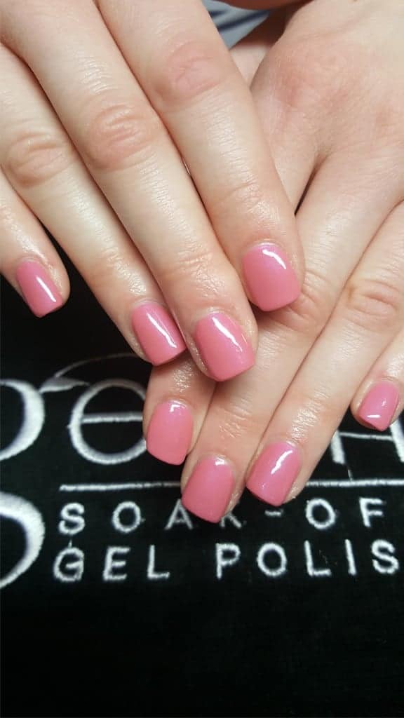 gelish in rose