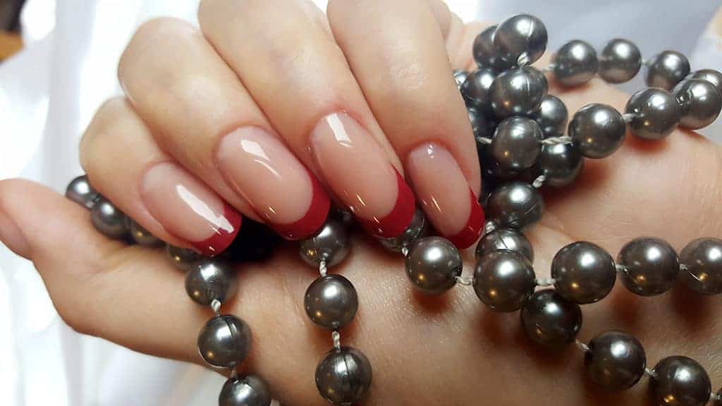 Acrylmodellage French Rot