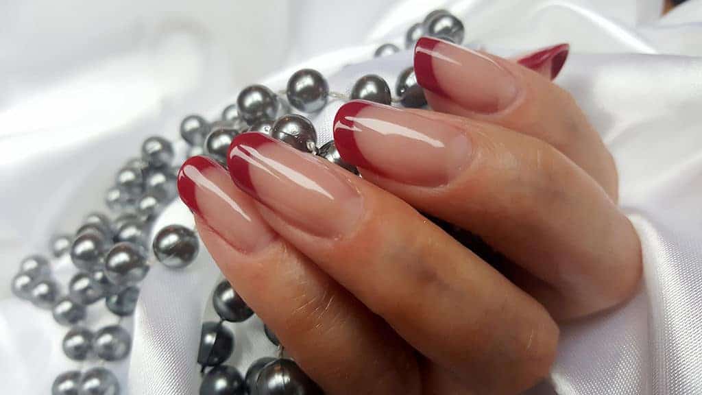 Acrylmodellage French Rot