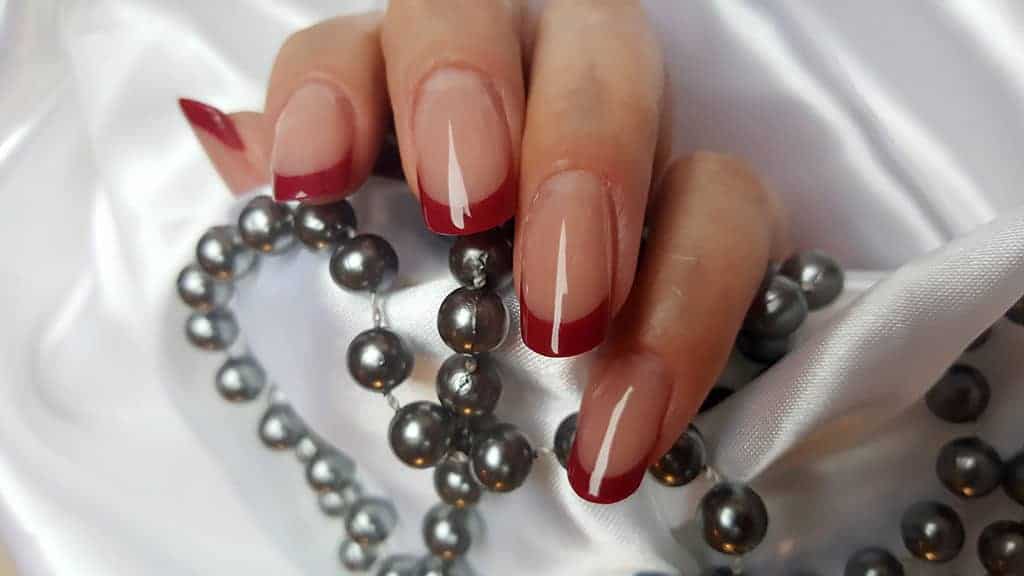 Acrylmodellage French Rot