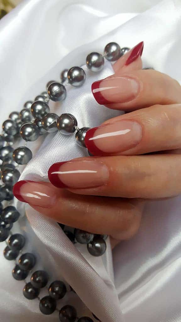 Acrylmodellage French Rot